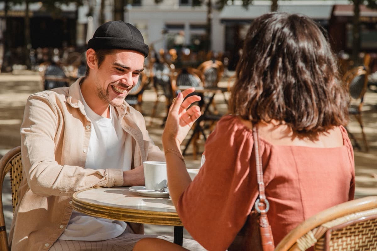 Couple reviewing finances